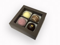 Pralinen , verpackt 4er  v1011 (VE 24 St.)